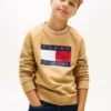 Tommy Flag Logo Raglan-sweatshirt voor kinderen Tommy Flag Logo Raglan-sweatshirt voor kinderen