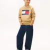 Tommy Flag Logo Raglan-sweatshirt voor kinderen Tommy Flag Logo Raglan-sweatshirt voor kinderen
