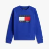 Tommy Flag Logo Raglan-sweatshirt voor kinderen Tommy Flag Logo Raglan-sweatshirt voor kinderen