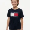 Tommy Flag Logo T-shirt voor kinderen Tommy Flag Logo T-shirt voor kinderen