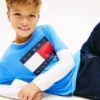 Tommy Flag Logo T-shirt voor kinderen Tommy Flag Logo T-shirt voor kinderen