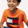 Tommy Flag Logo T-shirt voor kinderen Tommy Flag Logo T-shirt voor kinderen