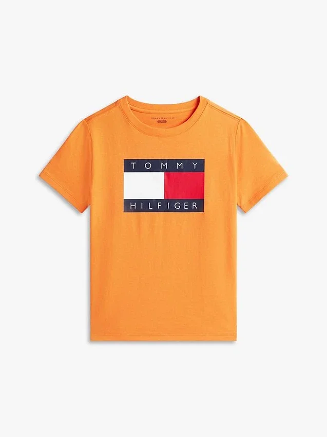Tommy Flag Logo T-shirt voor kinderen Tommy Flag Logo T-shirt voor kinderen