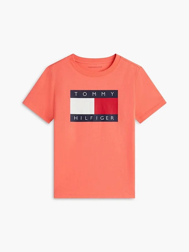 Tommy Flag Logo T-shirt voor kinderen Tommy Flag Logo T-shirt voor kinderen