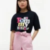 Tommy Hilfiger T-shirt met puffprint voor kinderen Tommy Hilfiger T-shirt met puffprint voor kinderen