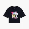 Tommy Hilfiger T-shirt met puffprint voor kinderen Tommy Hilfiger T-shirt met puffprint voor kinderen