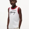 Tommy Hilfiger tanktop met logo voor kinderen Tommy Hilfiger tanktop met logo voor kinderen