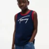 Tommy Hilfiger tanktop met logo voor kinderen Tommy Hilfiger tanktop met logo voor kinderen