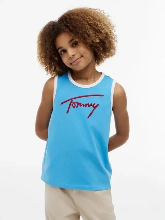 tommy hilfiger tanktop met logo voor kinderen 1 3 330x440 - Tommy Hilfiger tanktop met logo voor kinderen