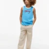 Tommy Hilfiger tanktop met logo voor kinderen Tommy Hilfiger tanktop met logo voor kinderen