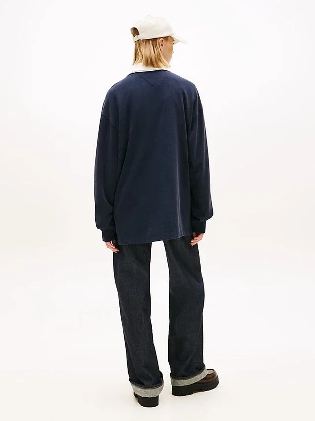 Tommy Jeans 1985 Logo Oversized Rugby Tommy Jeans 1985 Logo Oversized Rugby