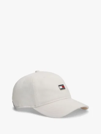 Tommy Jeans Badge geborstelde baseballpet