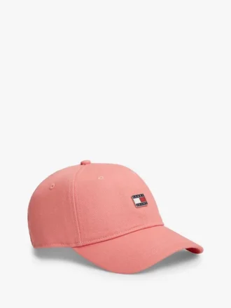 Tommy Jeans Badge geborstelde baseballpet
