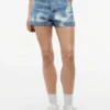 Tommy Jeans denimshort met omslag Tommy Jeans denimshort met omslag