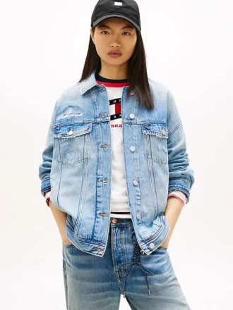 Tommy Jeans Distressed denimjas Tommy Jeans Distressed denimjas