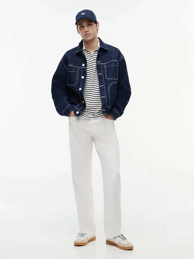 Tommy Jeans donkergewassen denim ranchjack Tommy Jeans donkergewassen denim ranchjack