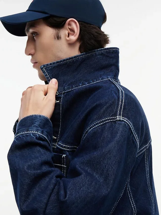 Tommy Jeans donkergewassen denim ranchjack Tommy Jeans donkergewassen denim ranchjack