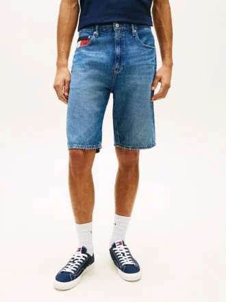 Tommy Jeans Flag Pocket Denim Shorts