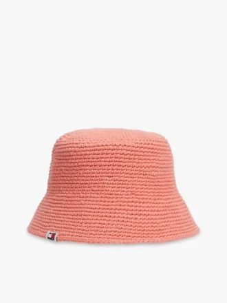 Tommy Jeans gehaakte buckethoed