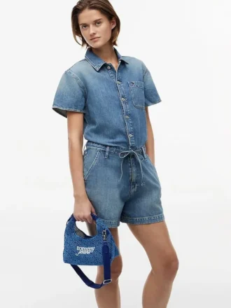 Tommy Jeans gehaakte schoudertas