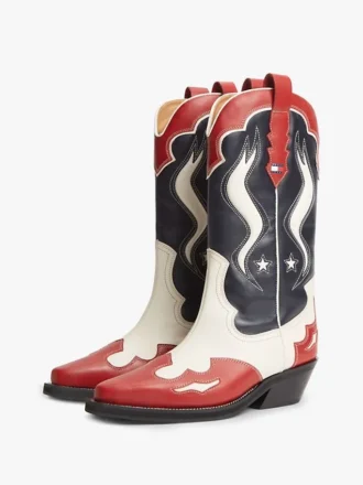 Tommy Jeans leren cowboylaarzen