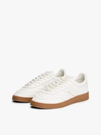 Tommy Jeans leren skatersneaker