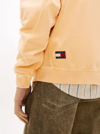 Tommy Jeans-logo, in de massa geverfd sweatshirt