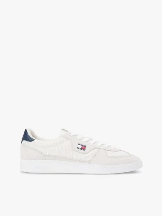 Tommy Jeans skatersneaker met gemengde textuur Tommy Jeans skatersneaker met gemengde textuur