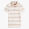 Tommy Jeans Slim Fit geribbelde polo Tommy Jeans Slim Fit geribbelde polo