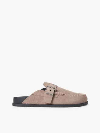Tommy Jeans suède loafers zonder hielband Tommy Jeans suède loafers zonder hielband