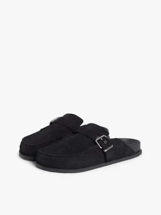 Tommy Jeans suède loafers zonder hielband Tommy Jeans suède loafers zonder hielband