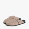 Tommy Jeans suède loafers zonder hielband Tommy Jeans suède loafers zonder hielband