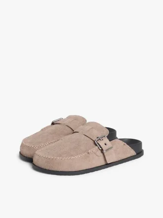 Tommy Jeans suède loafers zonder hielband Tommy Jeans suède loafers zonder hielband