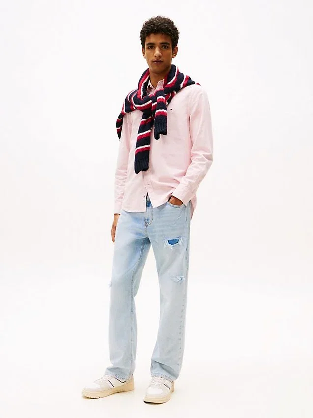 Tommy Jeans suède sneaker met cupzool Tommy Jeans suède sneaker met cupzool