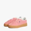 Tommy Jeans suède sneaker met plateauzool Tommy Jeans suède sneaker met plateauzool