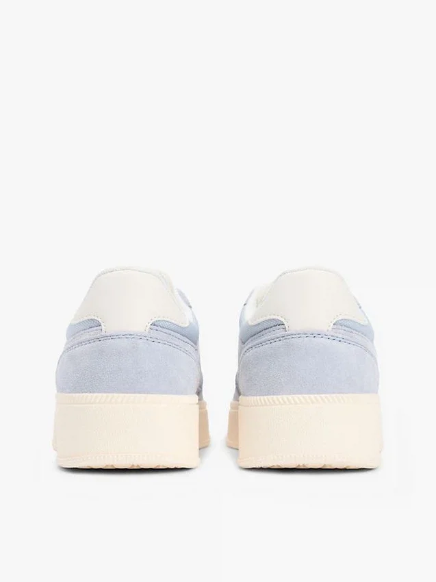 Tommy Jeans suède sneaker met plateauzool Tommy Jeans suède sneaker met plateauzool