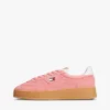 Tommy Jeans suède sneaker met plateauzool Tommy Jeans suède sneaker met plateauzool