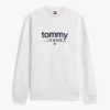 Tommy Jeans-sweatshirt met suède-look en logo Tommy Jeans-sweatshirt met suède-look en logo