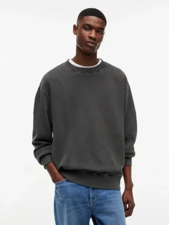 Tommy Jeans-sweatshirt met wafelpatroon
