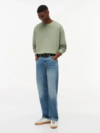 Tommy Jeans-sweatshirt met wafelpatroon