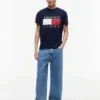 Tommy Jeans T-shirt met groot vlaglogo Tommy Jeans T-shirt met groot vlaglogo