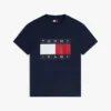 Tommy Jeans T-shirt met groot vlaglogo Tommy Jeans T-shirt met groot vlaglogo