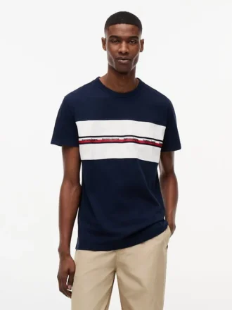 Tommy Jeans T-shirt met kenmerkende logoband