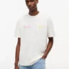 Tommy Jeans T-shirt met logo in kleurverloop Tommy Jeans T-shirt met logo in kleurverloop