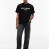 Tommy Jeans T-shirt met logo in kleurverloop Tommy Jeans T-shirt met logo in kleurverloop