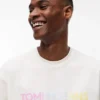 Tommy Jeans T-shirt met logo in kleurverloop Tommy Jeans T-shirt met logo in kleurverloop