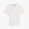 Tommy Jeans T-shirt met logo in kleurverloop Tommy Jeans T-shirt met logo in kleurverloop