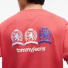 Tommy Jeans T-shirt met Multi-Crest-logo Tommy Jeans T-shirt met Multi-Crest-logo