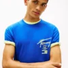 Tommy Jeans T-shirt met spuitverf-logo Tommy Jeans T-shirt met spuitverf-logo