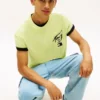 Tommy Jeans T-shirt met spuitverf-logo Tommy Jeans T-shirt met spuitverf-logo